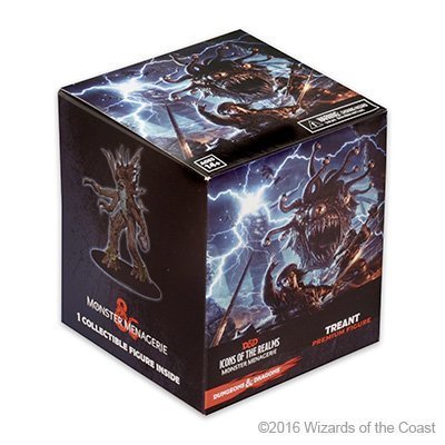 WizKids/Neca, Role Playing Games, Dungeons & Dragons Fantasy Miniatures: Icons of the Realms Set 4 Monster Menagerie Treant Case Incentive (PR)