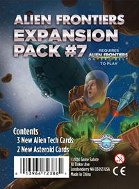Game Salute Alien Frontiers: Expansion Pack 7