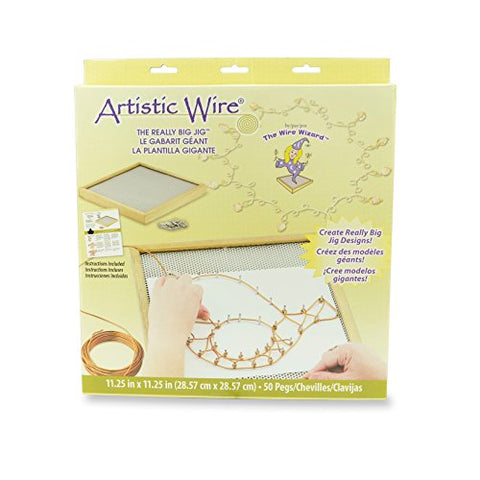 Artistic Wire Wire Wizard Really Big Jig, 12 x 12 in (30.5 x 30.5 cm), Work Area 11.25 x 11.25 in (28.57 x 28.57 cm)