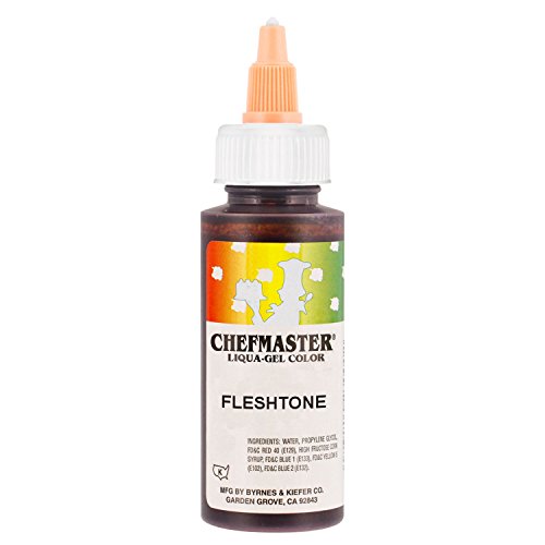 Fleshtone Chefmaster Liqua-Gel, 2.3 oz