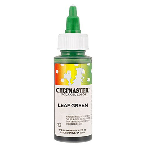 Leaf Green Chefmaster Liqua-Gel, 2.3 oz