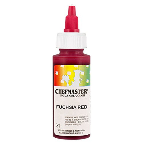 Fuchsia Chefmaster Liqua-Gel, 2.3 oz