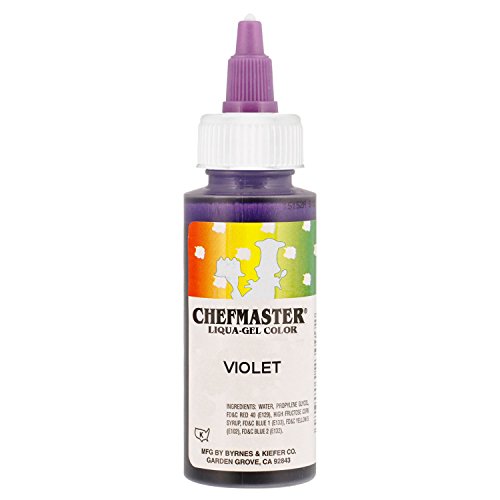 Violet Chefmaster Liqua-Gel, 2.3 oz