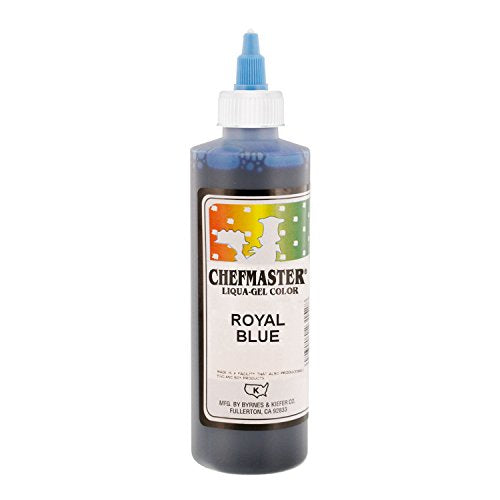 Royal Blue Chefmaster Liqua-Gel, 10.5 oz