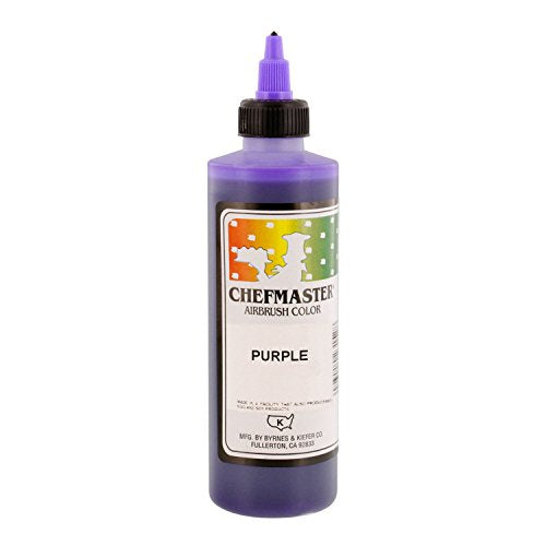 Purple Chefmaster Airbrush Color 9 Oz