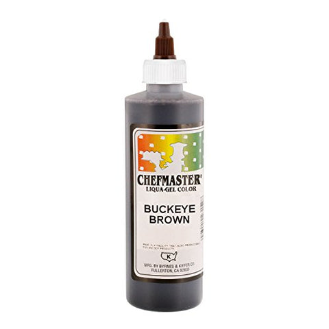 Buckeye Brown Chefmaster Liqua-Gel 10.5 Oz