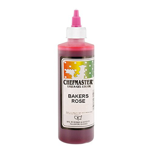 Bakers Rose Chefmaster Liqua-Gel 10.5 Oz