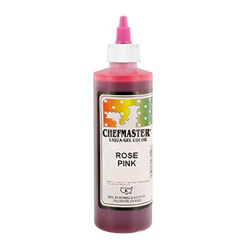 Rose Pink Chefmaster Liqua-Gel 10.5 Oz