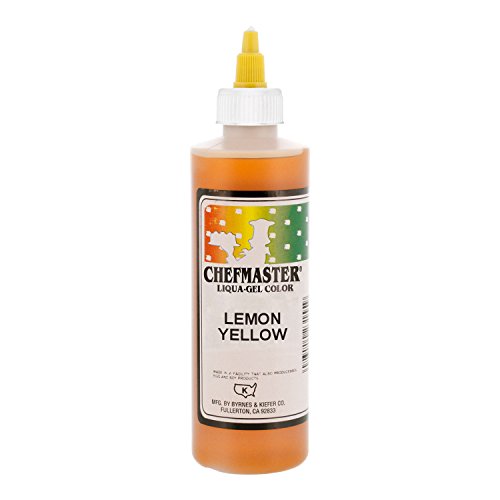 Lemon Yellow Chefmaster Liqua-Gel, 10.5 oz