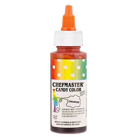 Orange Chefmaster Liquid Candy Color, 2 oz