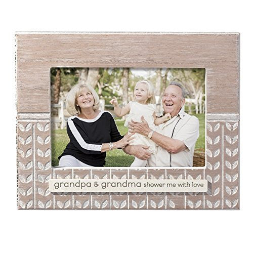 Grandparent Frame - Grandma & Grandpa Shower Me With Love