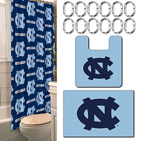 UNC Tar Heels 15-Piece Bath Set