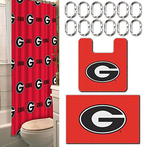 Georgia Bulldogs 15-Piece Bath Set