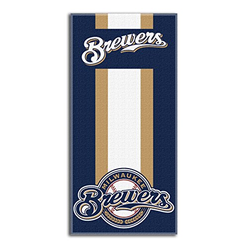 Milwaukee Brewers MLB "Zone Read" Beach Towel 30”x 60”