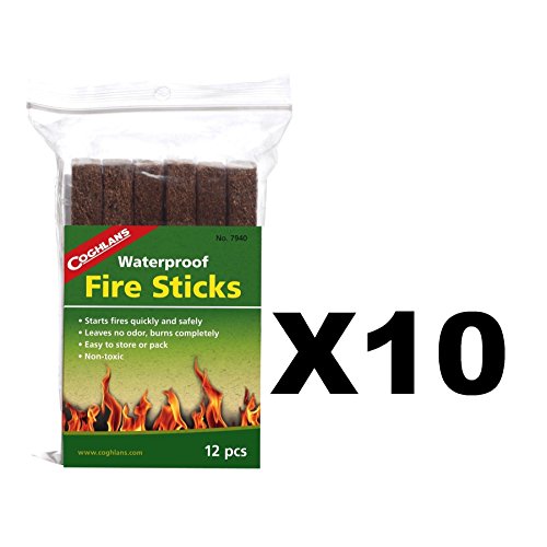 Coghlans 7940 Waterproof Fire Sticks 12-5" Sticks