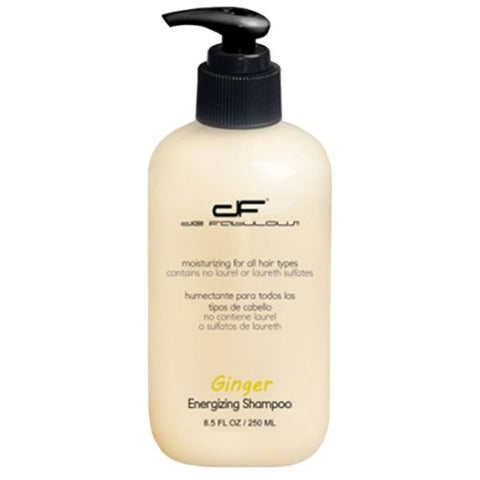 Ginger Energizing Shampoo - Sulfate Free, 8.5oz