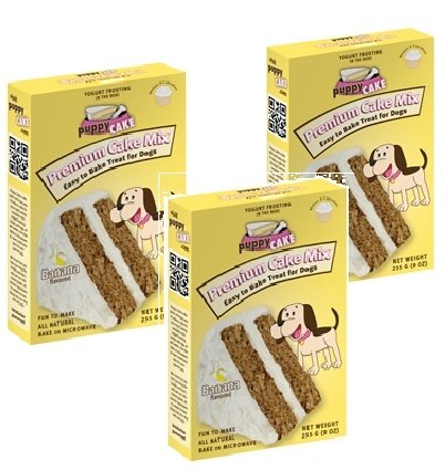 Puppy Cake - Banana Flavor