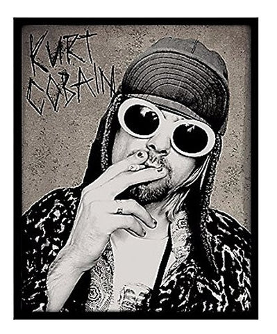 Kurt Cobain 45" x 60" Fleece Throw Blanket