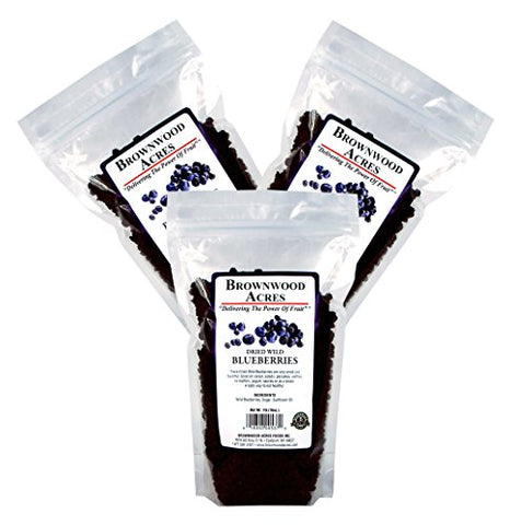 Dried Wild Blueberries 1lb
