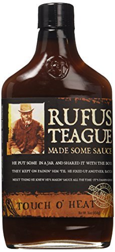 Rufus Teague Touch O' Heat BBQ Sauce, 16 oz.