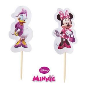 Wilton Cupcake Picks - Minnie Mouse & Daisy Duck (24 pcs set)