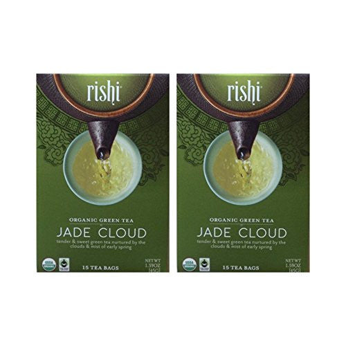 Organic Green Tea Jade Cloud, 15 bags