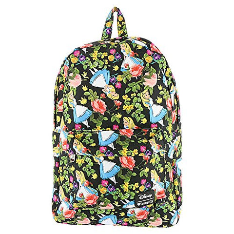 Disney Alice in Wonderland Floral Backpack