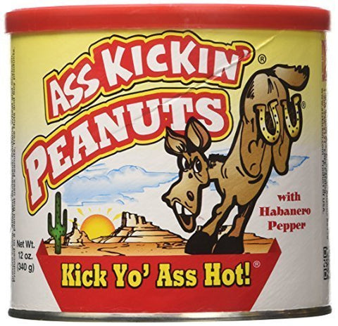 Ass Kickin' Peanuts 12 oz