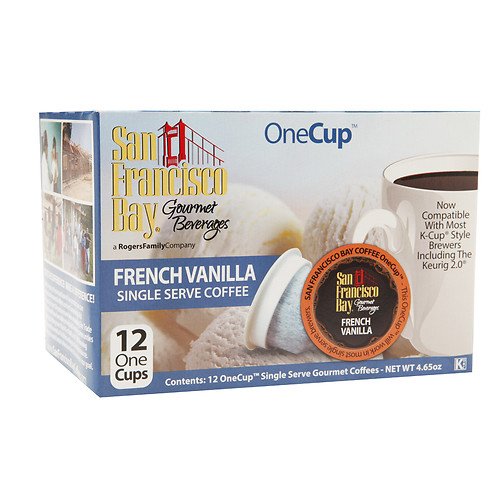 San Francisco Bay Gourmet Coffee OneCup French Vanilla 12 Count