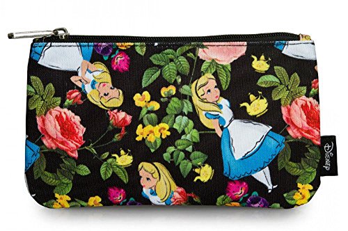 Disney Alice in Wonderland Floral Coin/Cosmetic Bag