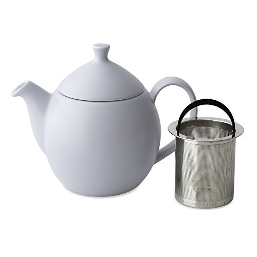 Dew Teapot with Basket Infuser 14oz- Lavender Mist