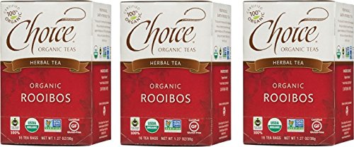 Choice Organic Teas Rooibos, 16 Tea Bags