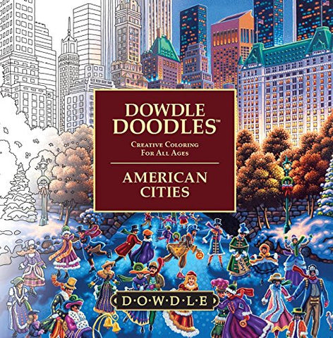 American Cities Coloring Book