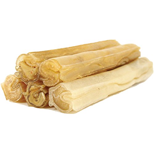 Natural Pressed Rawhide Sticks, 5 in.