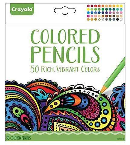 50 ct. Colored Pencils, Premium Pack