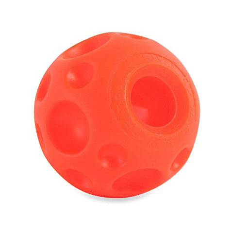 Omega Paw Tricky Treats Toy Ball Orange - Small 2.8"