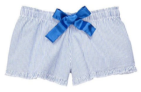 VIP Cotton Bitty Boxer - Blue Seersucker, Small