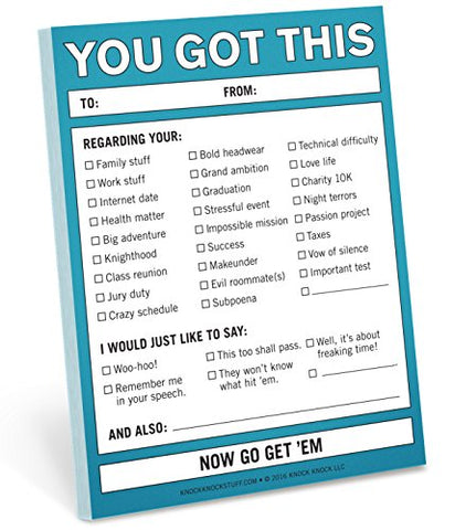 You Got This Nifty Note