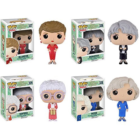 POP TV: Golden Girls - Dorothy, POP TV: Golden Girls - Blanche, POP TV: Golden Girls - Rose and POP TV: Golden Girls - Sophia