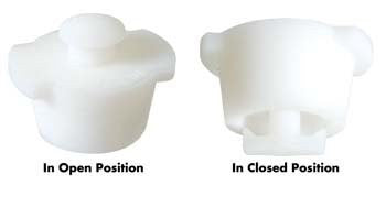 Premium Breathable Silicone Bung for Barrels and Variable Volume Tanks