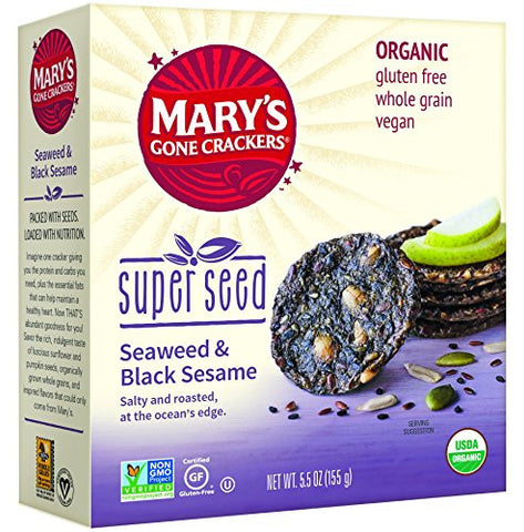 Super Seed Seaweed & Black Sesame 5.5 oz. box