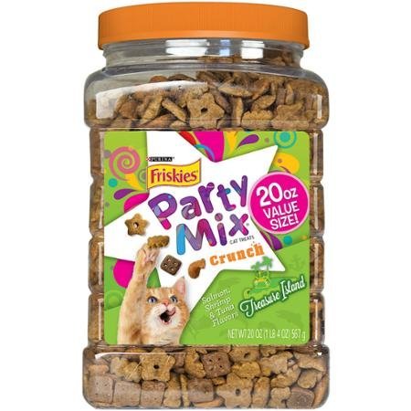 Friskies Party Mix Treasure Island 20 oz