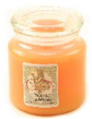 Jar Candle, Round Medium 16oz, Orange Blossom