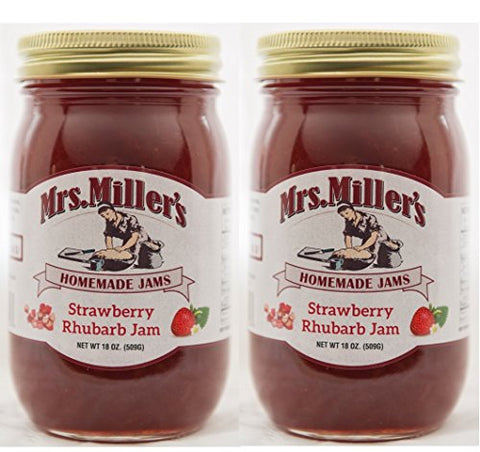 Rhubarb Strawberry Jam 18oz
