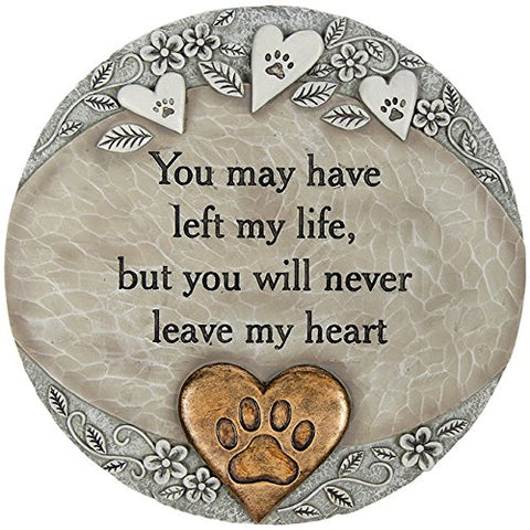 "Pet Heart" Serene Garden Stone