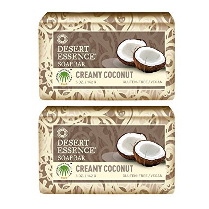 Desert Essence - 5 oz Creamy Coconut Bar Soap