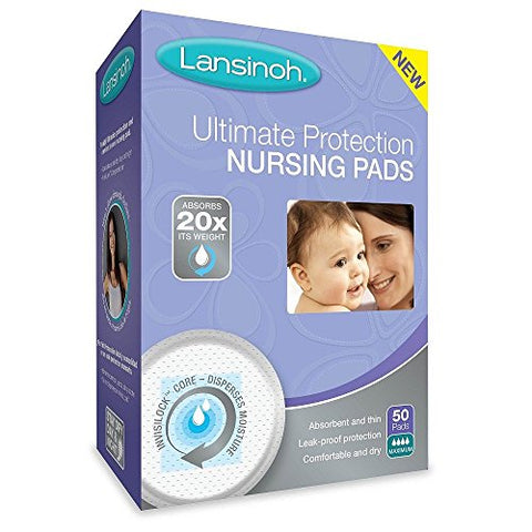 Ultimate Protection Disposable Nursing Pads (50-Pc Pack)
