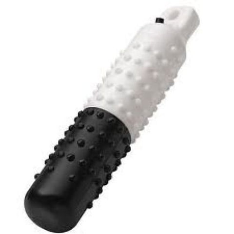 2" diam. Rubber Knobby Dummy / B & W  - Small