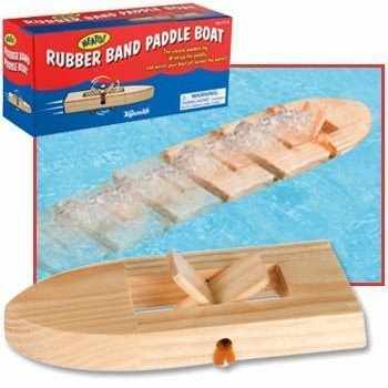 Rubber Band Paddle Boat