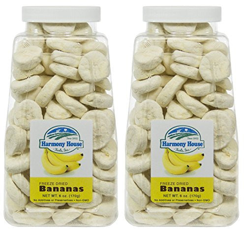 Freeze Dried Bananas (6 Oz)